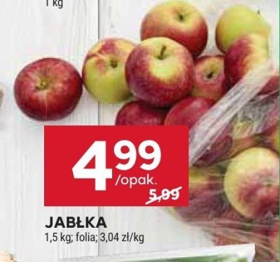 Jabłka braeburn promocja w Stokrotka