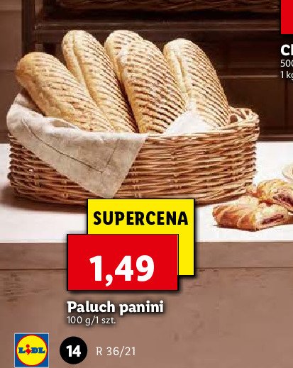 Paluch panini Chrupiące z pieca promocja