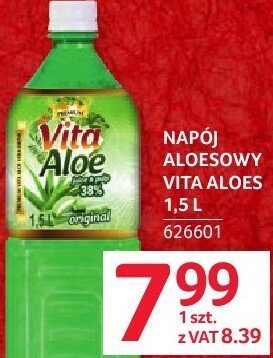 Napój aloesowy Vita Aloes 1,5L promocja w Selgros