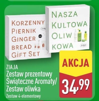 Zestaw prezentowy Świąteczne Aromaty Ziaja promocja w Aldi