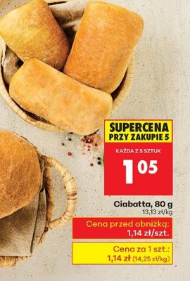 Ciabatta promocja w Biedronka