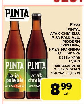 Piwo Pinta promocja