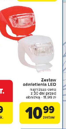 Zestaw oświetlenia led promocja w Carrefour