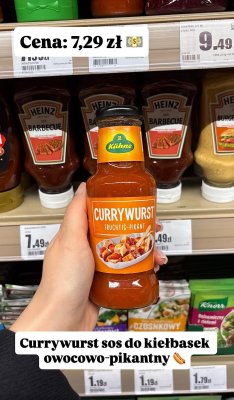 Sos Currywurst  promocja w Intermarche
