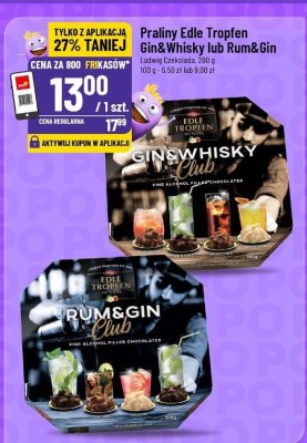 Praliny Rum&Gin  200g promocja w POLOmarket