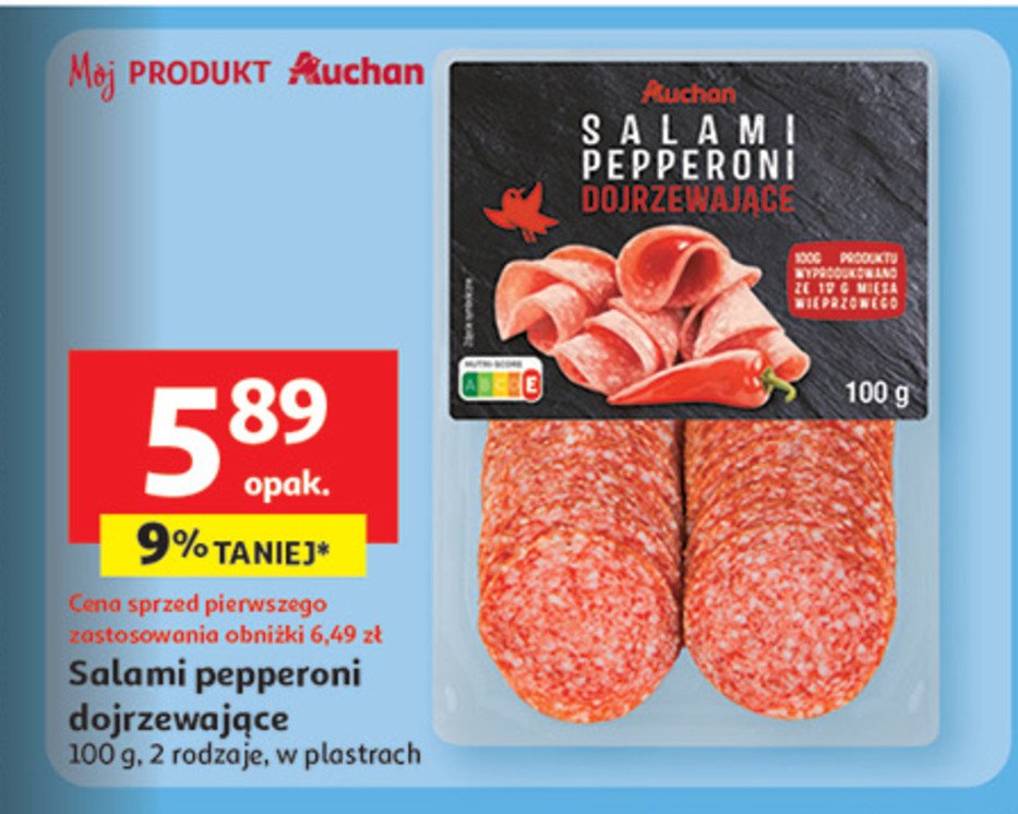Salami Auchan promocja