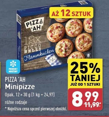 Minipizze z cebulą i boczkiem promocja