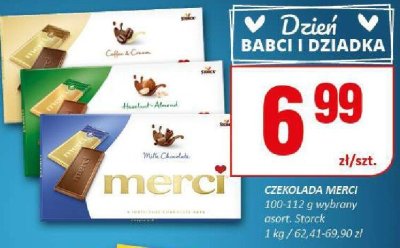 Czekolada Merci promocja w Chorten