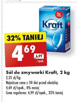 Sól do zmywarek Kraft promocja