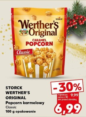 Popcorn karmelowy Classic promocja w Kaufland
