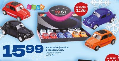 Autko kolekcjonerskie z napędem LEAV, 1 szt. promocja w Twój Market