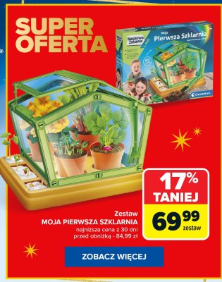 Zestaw Moja Pierwsza Szklarnia  promocja w Carrefour