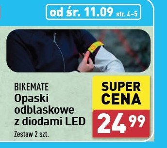 Opaski odblaskowe z diodami led promocja