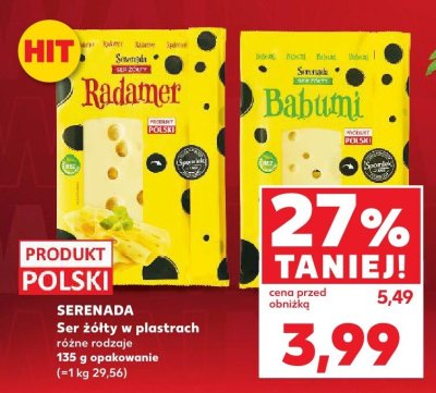 Ser promocja w Kaufland