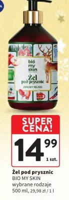 Żel pod prysznic BIO MY SKIN promocja w Intermarche