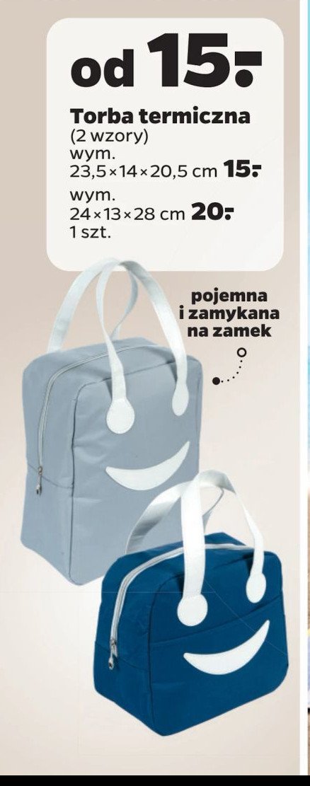 Torba termiczna 24 x 13 x 28 cm promocja