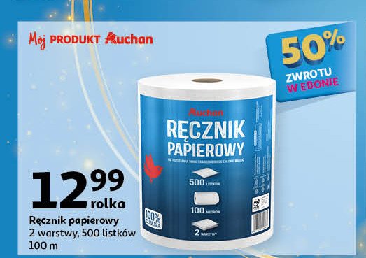 Ręczniki kuchenne Auchan promocja