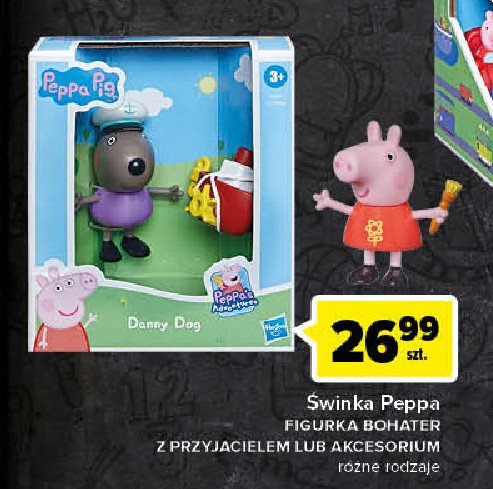 Figurki z akcesoriami świnka peppa Hasbro promocja