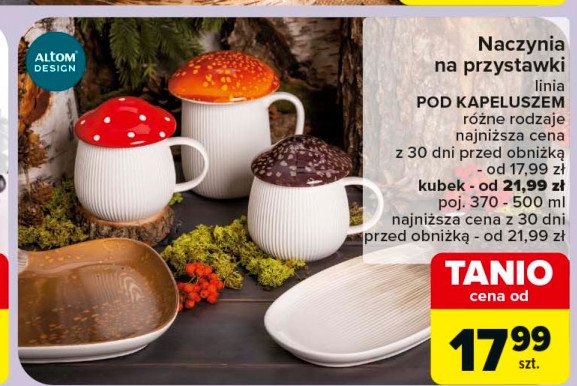 Kubek pod kapeluszem Altom design promocja w Carrefour