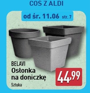 Osłonka na doniczkę BELAVI promocja w Aldi
