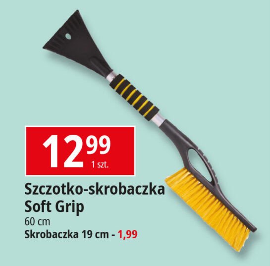 Szczotko-skrobaczka 60cm softgrip Bottari promocja w Leclerc