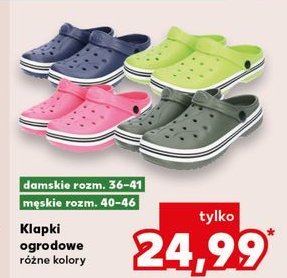 Klapki ogrodowe męskie 40-46 promocja w Kaufland