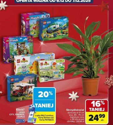 Klocki LEGO CITY, FRIENDS, DUPLO promocja w Carrefour