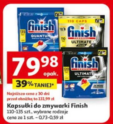 Kapsułki do zmywarki Finish promocja w Auchan