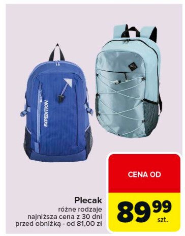 Plecak promocja w Carrefour Market