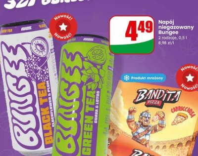 Napój niegazowany Bungee promocja w Dino
