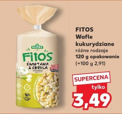 Wafle kukurydziane różne rodzaje promocja w Kaufland