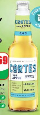 Piwo Cortes Apple Sour  promocja w Dino