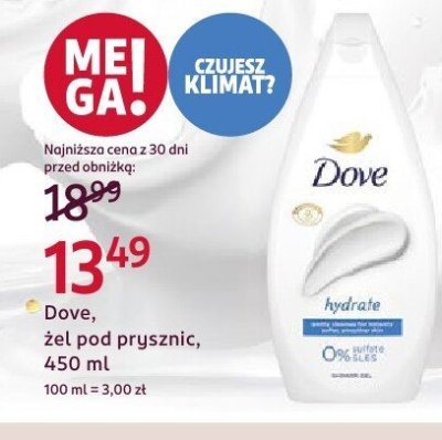Żel pod prysznic  promocja w Rossmann