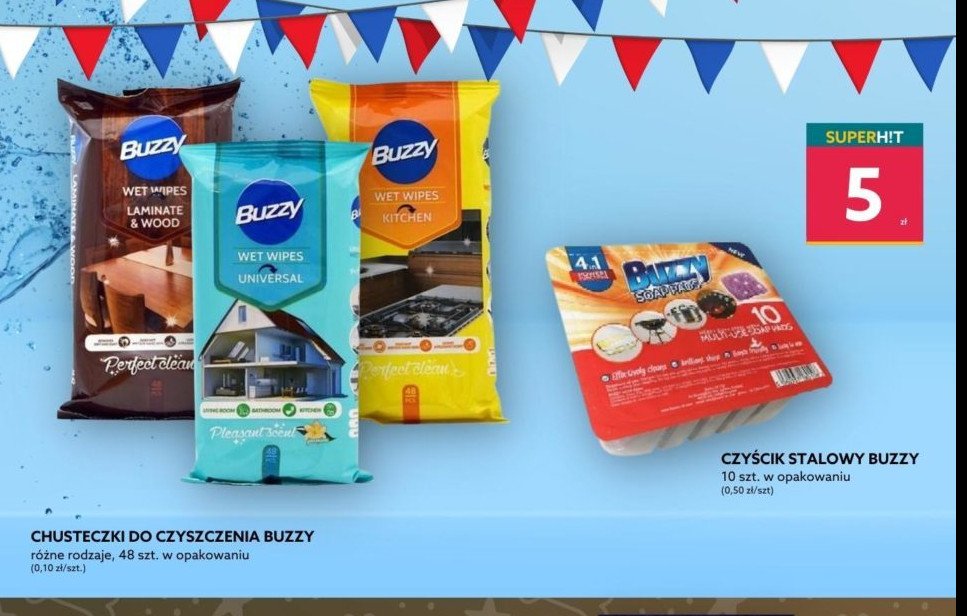 Czy艣cik stalowy z myd艂em BUZZY promocja