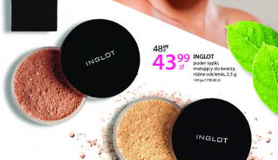 Puder sypki 14 Inglot promocja