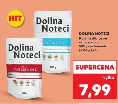 Karma dla psa z wo艂owin膮 Dolina noteci promocja