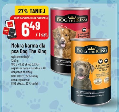 Mokra karma dla psa, wybrane rodzaje promocja w POLOmarket