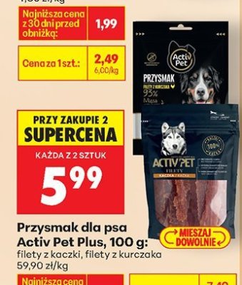 Przysmak dla psa Activ Pet Physiomax, 100 g promocja w Biedronka