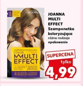 Szamponetka 014 aromatyczne cappuccino Joanna multi effect color promocja