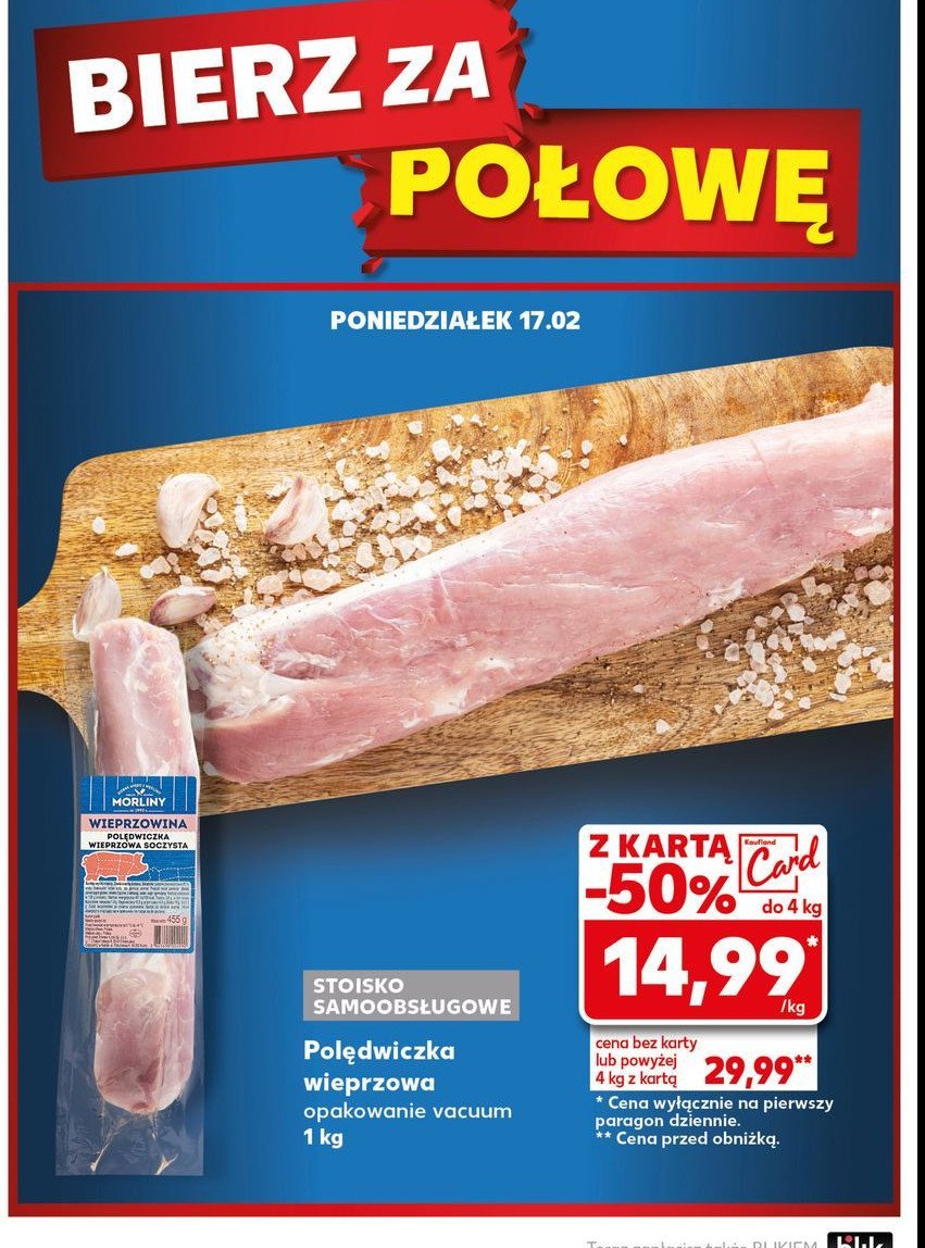 Polędwiczka wieprzowa Morliny promocja