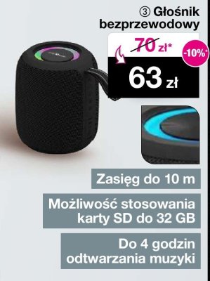 Głośnik bezprzewodowy promocja w Woolworth