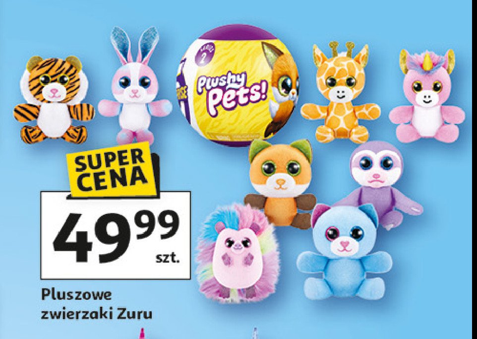 Zwierzak pluszowy Zuru promocja w Auchan