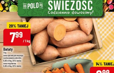 Bataty promocja w POLOmarket