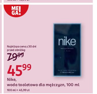 Woda toaletowa Adidas night mode promocja w Rossmann