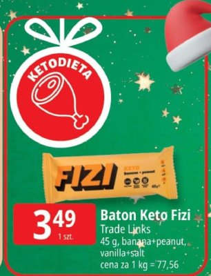 Baton Keto Fizi Trade Links promocja w Leclerc