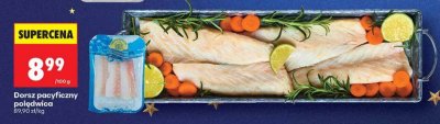 Dorsz pacyficzny polędwica promocja w Biedronka