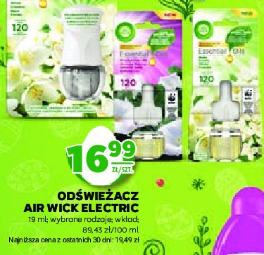 Wkład białe kwiaty Air wick electric essential oils promocja
