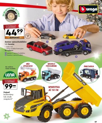 Burago laweta z samochodem skala 1:43 promocja w Biedronka