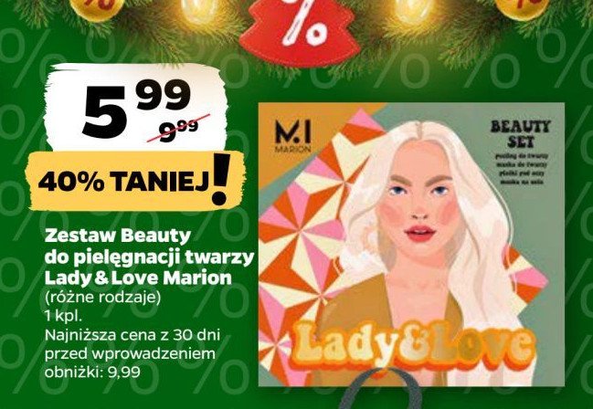 Zestaw kosmetyków lady & love Marion promocja