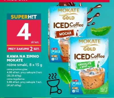 Iced coffee chocolate & mint Mokate gold promocja